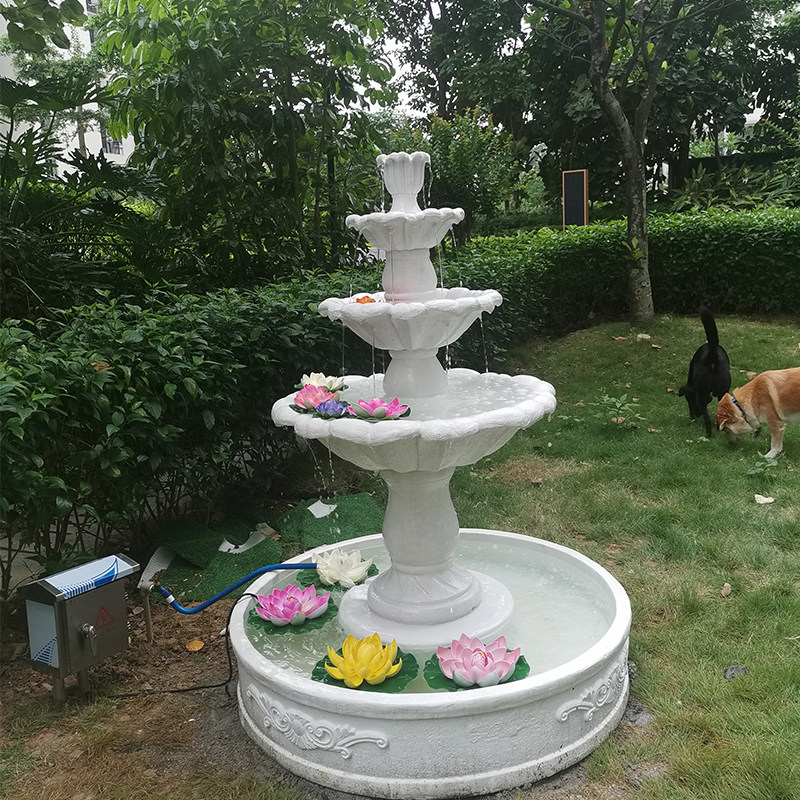 Wedding Fountain - Europejska trzypoziomowa fontanna ślubna w stylu