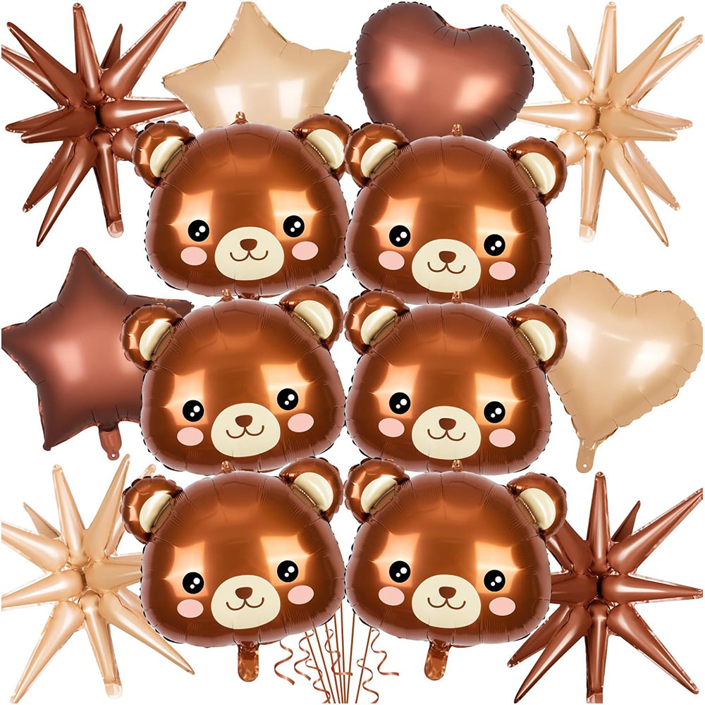 Wedding Zoo - Bear Balloon, Bear Aluminum Foil Balloon,