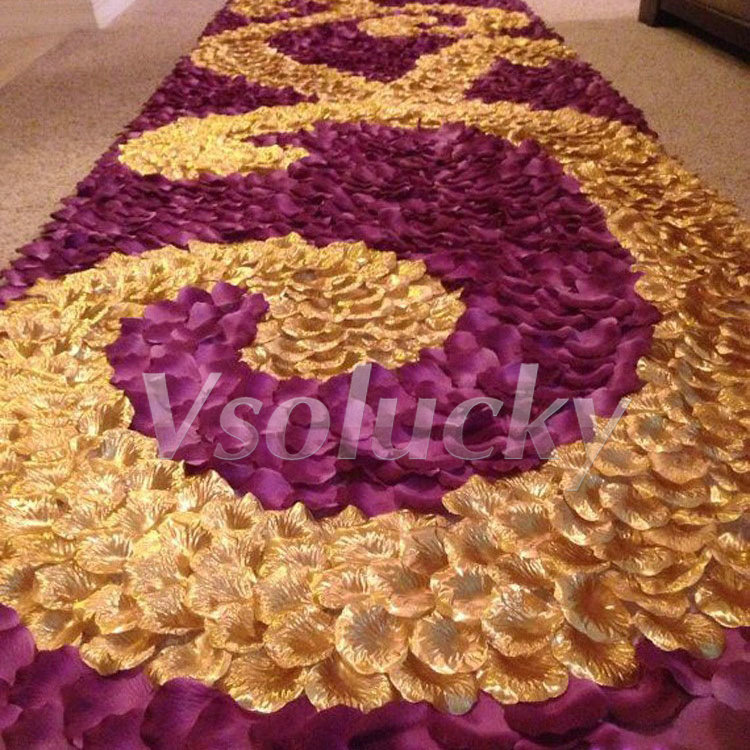 100szt Jedwabne płatki róż Kon – Supply Wedding Venue recenzja i cena